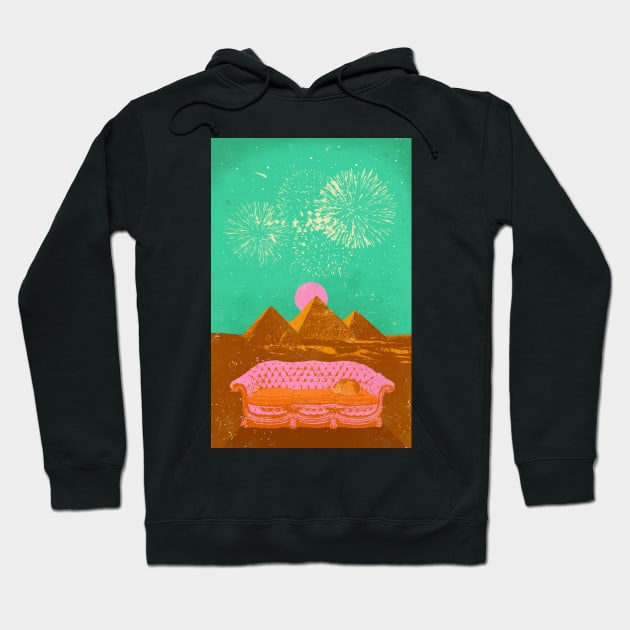 CHILL PYRAMIDS Hoodie by Showdeer